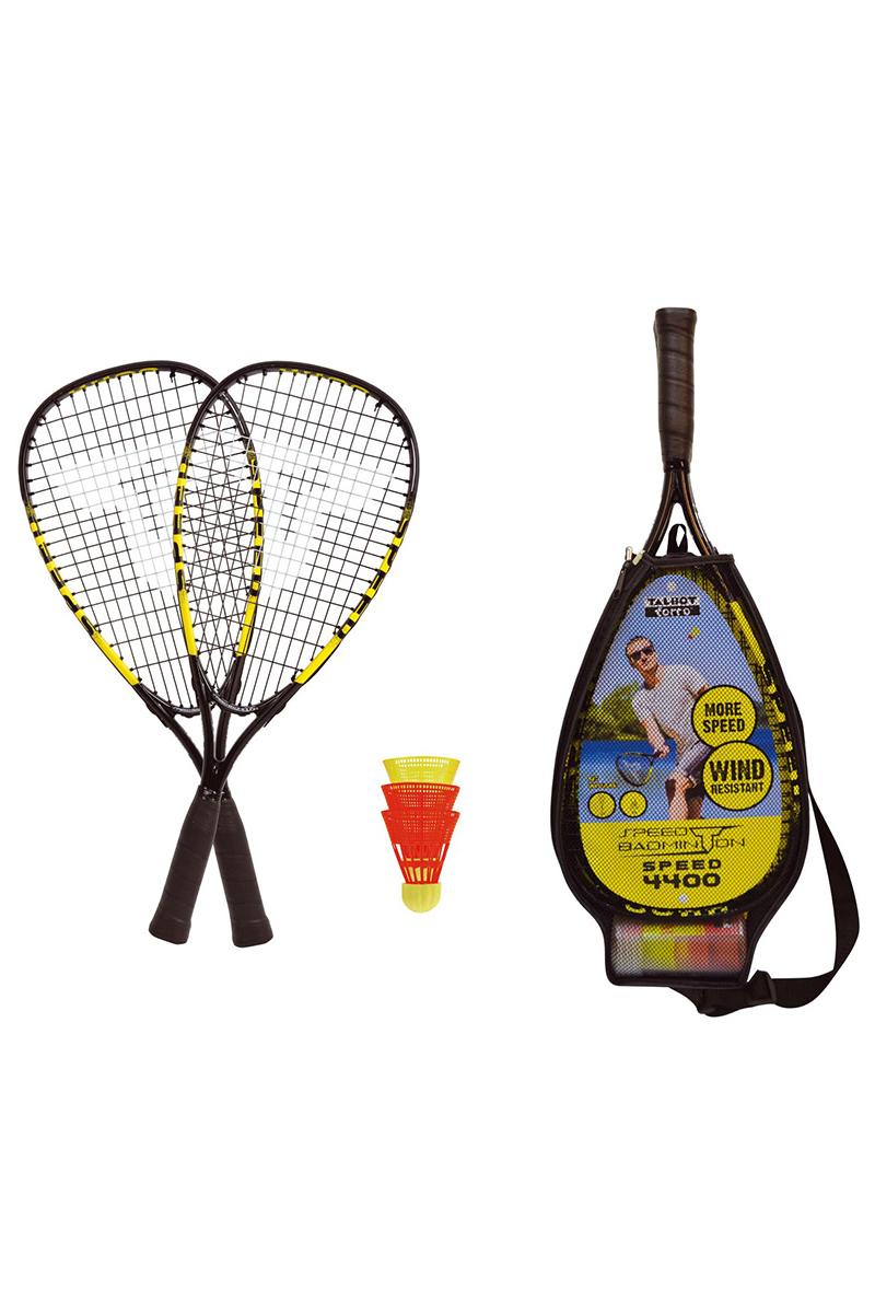 Produktbild von TAAS5|#Talbot Torro Badminton-Set 2-Attacker Im Thermobag Im Badminton