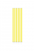Sportzon slalom štap 160cm - set 6 kom 