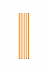 Sportzon plastični štap 160cm - set 6 kom 