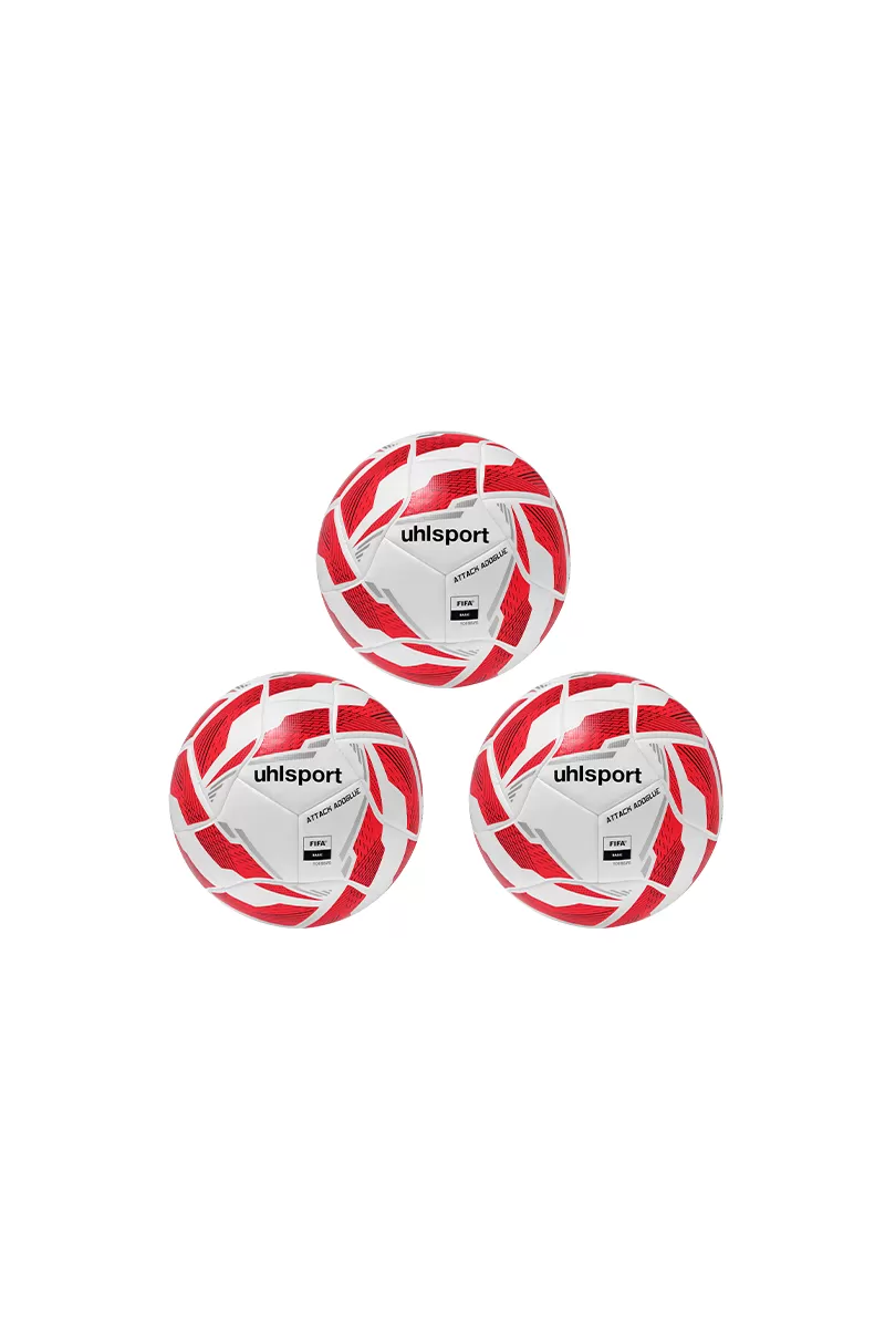 Uhlsport paket lopti za fudbal ATTACK ADDGLUE- 3 kom 