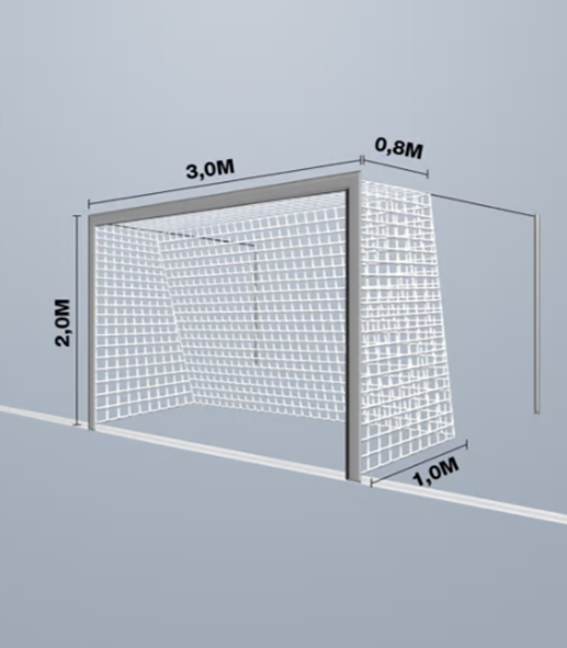 Cawila mreža za gol 3x2m 