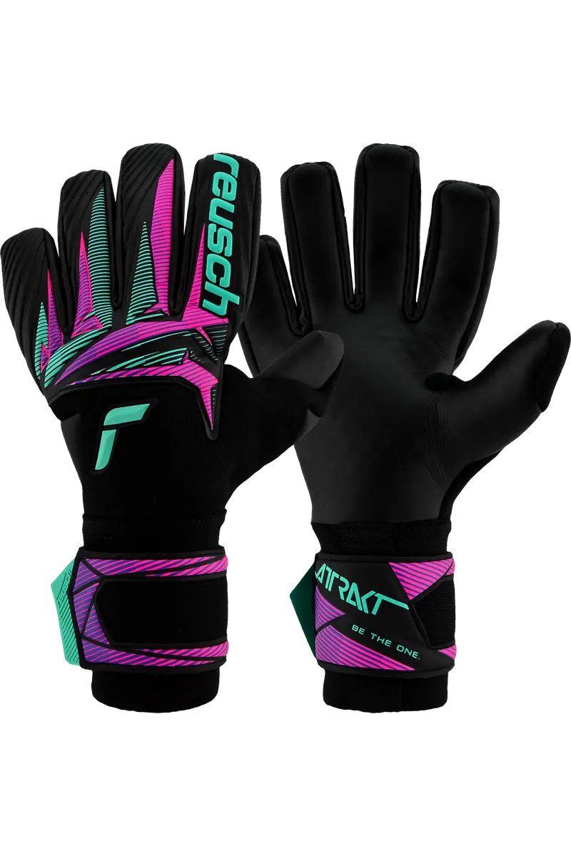 Reusch golmanske rukavice Attrakt Duo Neon Pulse 