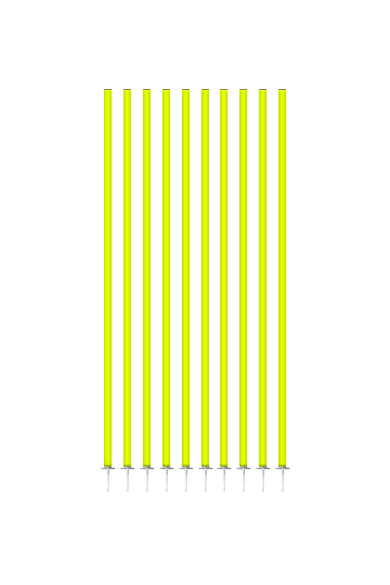 Sportzon slalom štap 160cm - set 10 kom 