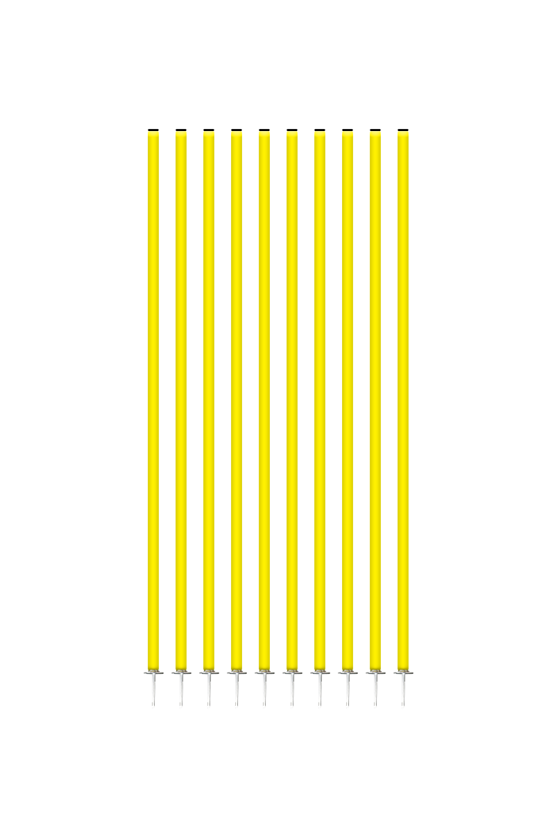 Sportzon slalom štap 160cm - set 10 kom 