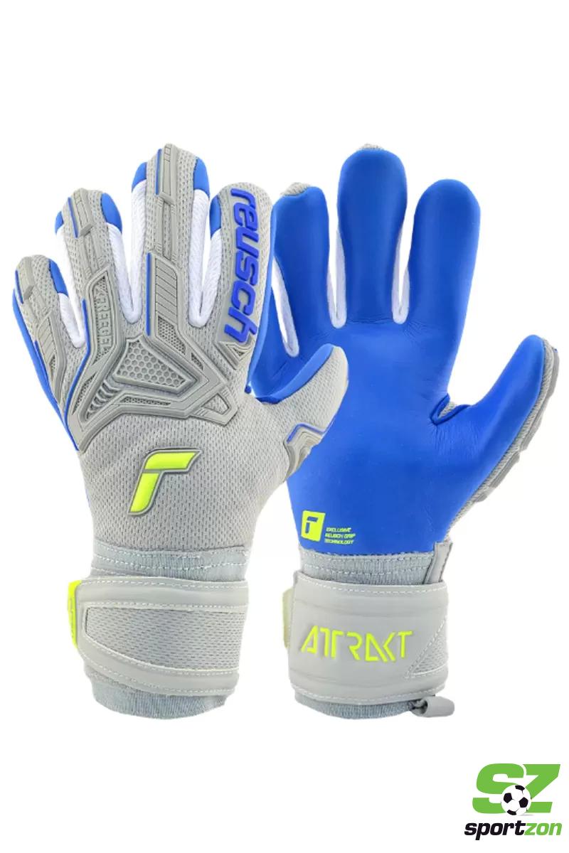 Reusch golmanske rukavice ATTRAKT FREEGEL SILVER FINGERSAVE JUNIOR 