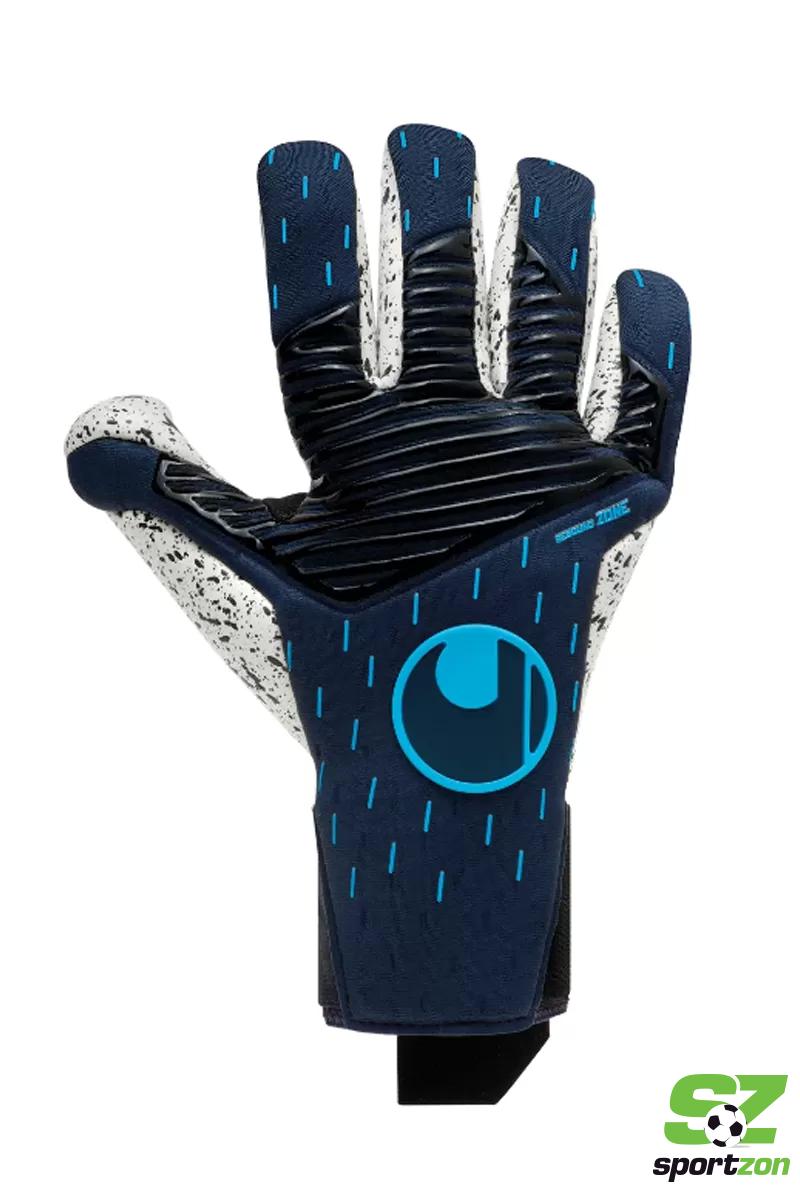 UHLSPORT golmanske rukavice SPEED CONTACT BLUE EDITION SUPERGRIP+ FINGER SURROUND 