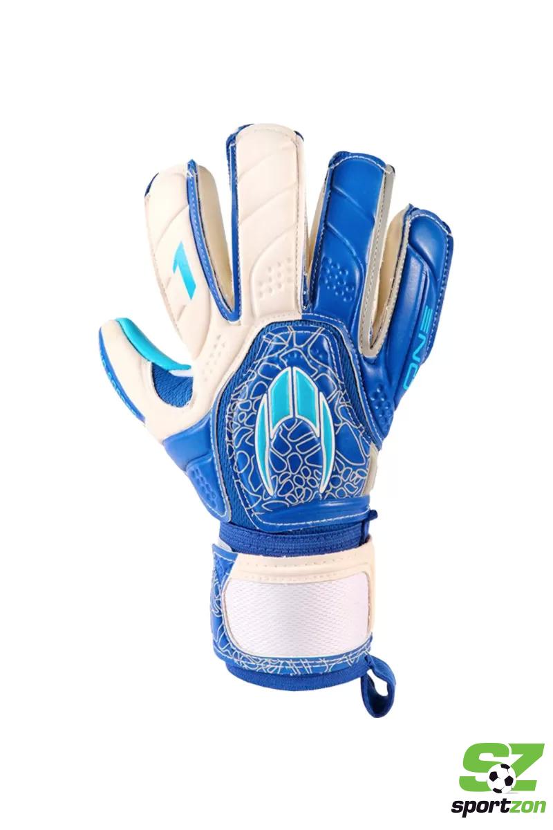 HOSOCCER golmanske rukavice ONE NEGATIVE STORM BLUE 