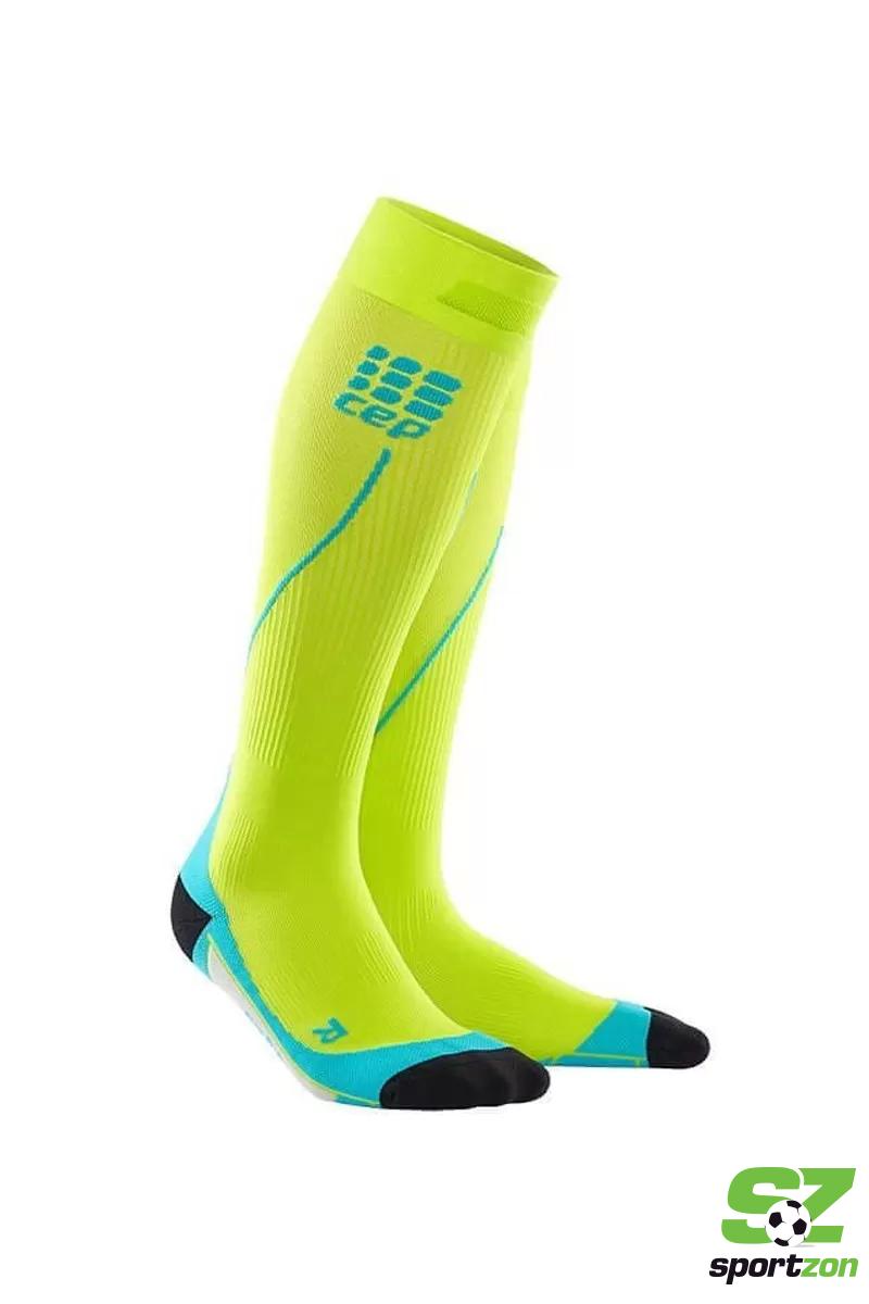 Cep čarape za trčanje 2.0 lime/hawai blue 