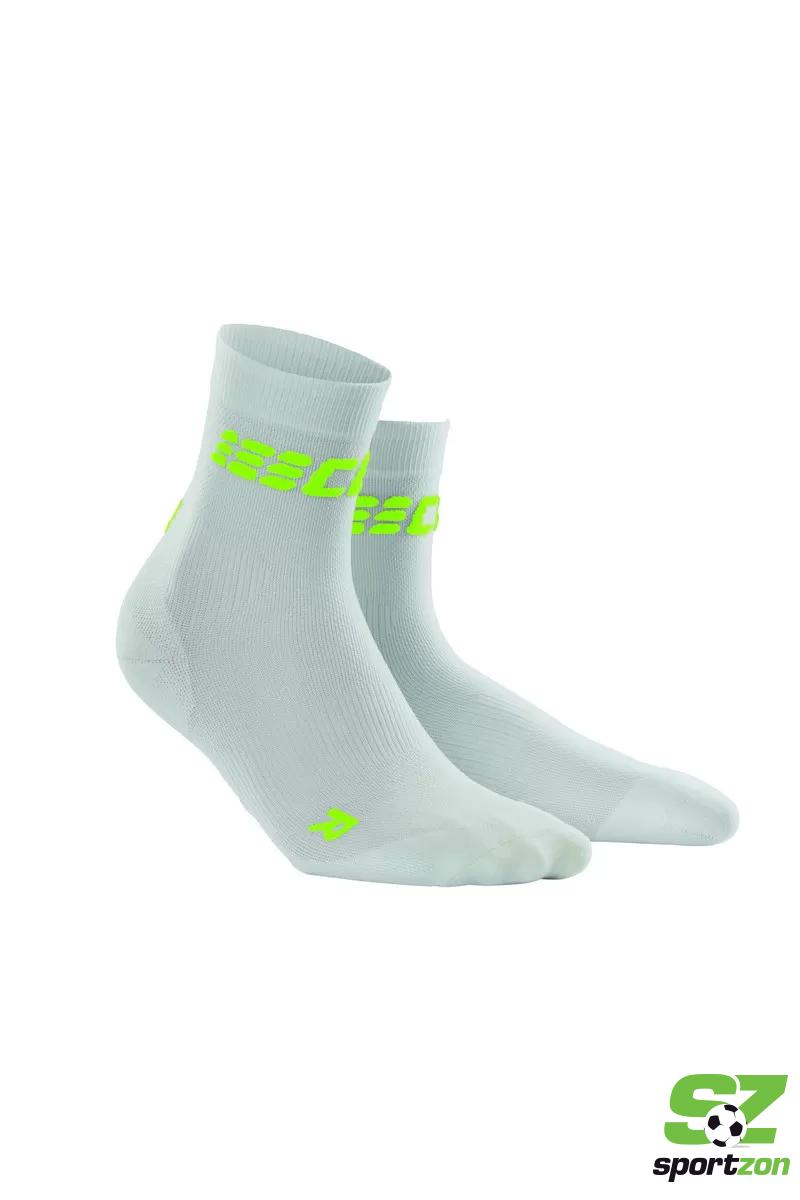 Cep ultra tanke kratke čarape WHITE/GREEN 
